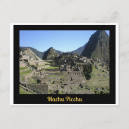 Cartão Postal Cartão-postal Machu Picchu Peru
