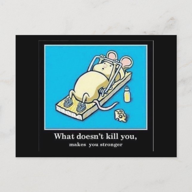 Cartão Postal Cartão-postal mais forte (Frente)