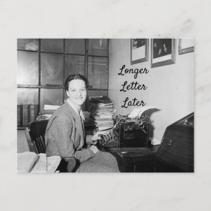 Cartão Postal Cartão-postal mais longo mais tarde