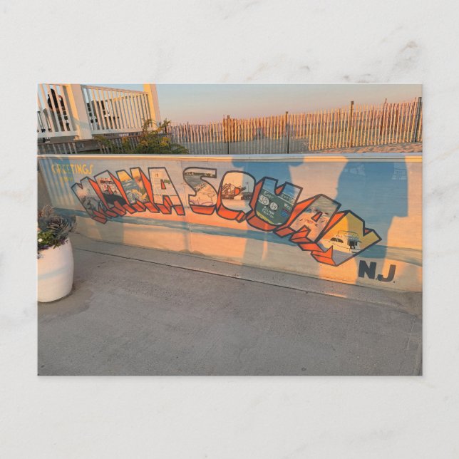 Cartão Postal Cartão-postal Manasquan New Jersey (Frente)