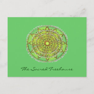Cartão Postal Cartão-postal Mandala Art