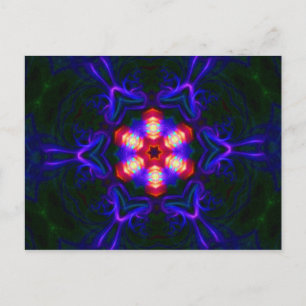 Cartão Postal Cartão-postal Mandala - Obrigado