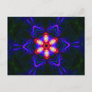 Cartão Postal Cartão-postal Mandala - Obrigado