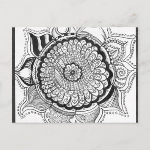 Cartão Postal Cartão-postal Mandala Variado