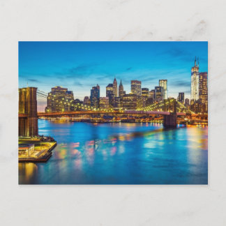 Cartão Postal Cartão-postal Manhattan