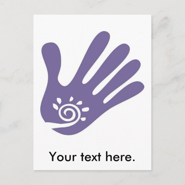 Cartão Postal Cartão-postal manual (Frente)