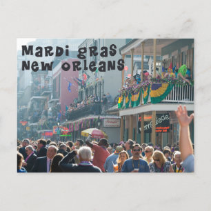 Cartão Postal Cartão-postal Mardi Gras New Orleans