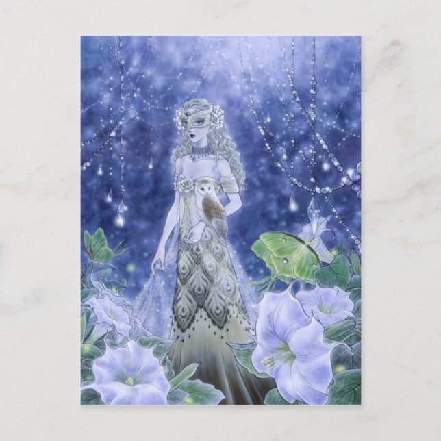 Cartão Postal Cartão-postal Mascarada de meia-noite (Frente)