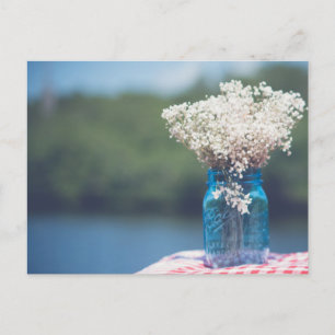 Cartão Postal Cartão-postal Mason Jar