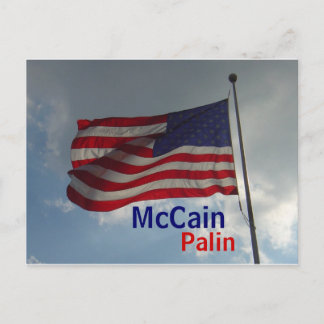 Cartão Postal Cartão-postal McCain / Palin