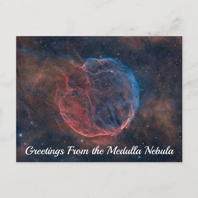 Cartão Postal Cartão-postal Medulla Nebula (Frente)