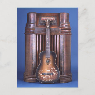 Cartão Postal Cartão-postal MELODY RANCH COWBOY GUITAR