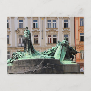 Cartão Postal Cartão-postal Memorial Jan Hus