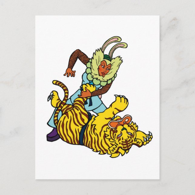 Cartão Postal Cartão-postal Mestre de Rabiit (Frente)