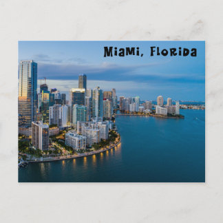 Cartão Postal Cartão-postal Miami Florida