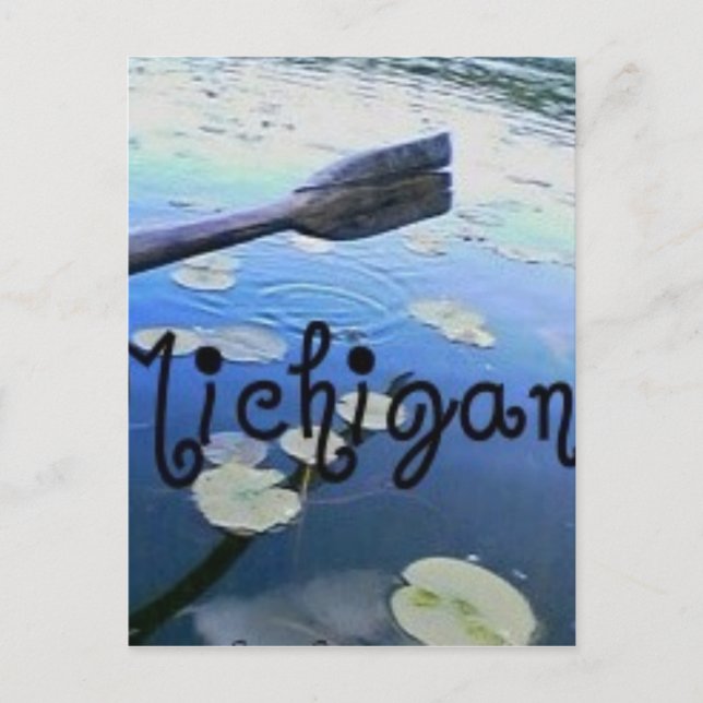 Cartão Postal Cartão-postal Michigan (Frente)