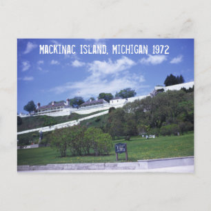Cartão Postal Cartão-postal Michigan da Ilha Mackinac
