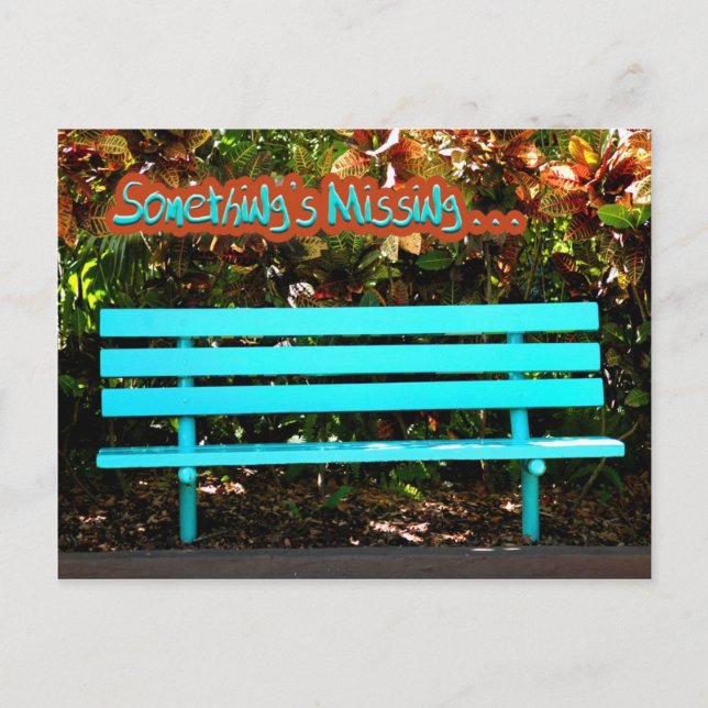 Cartão Postal Cartão-postal Miss You (Frente)