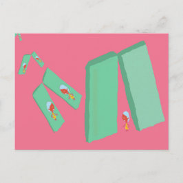 Cartão Postal Cartão-postal molde