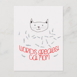 Cartão Postal Cartão-postal MOM CAT MAIOR DO MUNDO