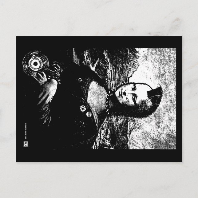 Cartão Postal Cartão-postal Mona Mohawk (Frente)