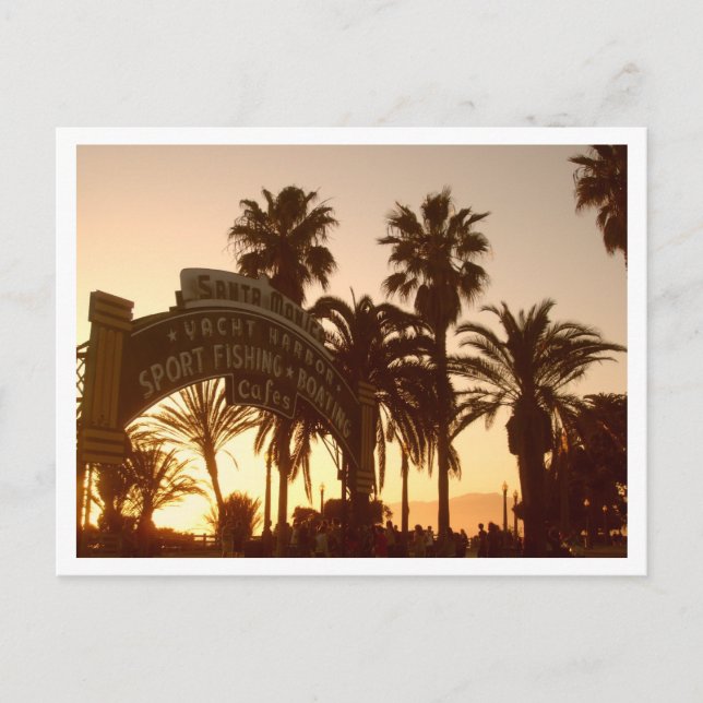 Cartão Postal Cartão-postal Monica de papais noeis (Frente)