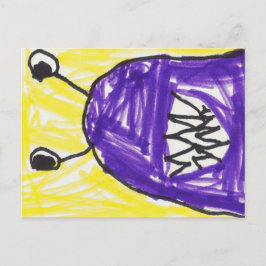 Cartão Postal Cartão-postal Monsterdoor