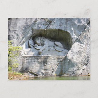 Cartão Postal Cartão-postal Monumento De Leão, Luzerna, Suiça