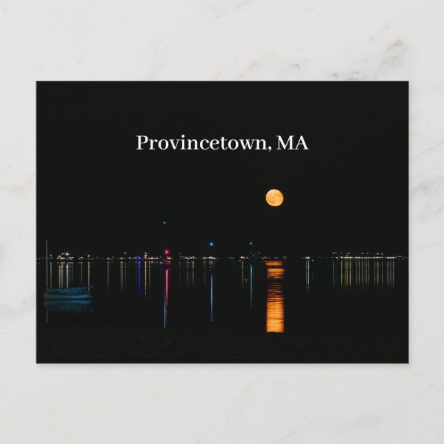 Cartão Postal Cartão-postal Moon rise (Frente)