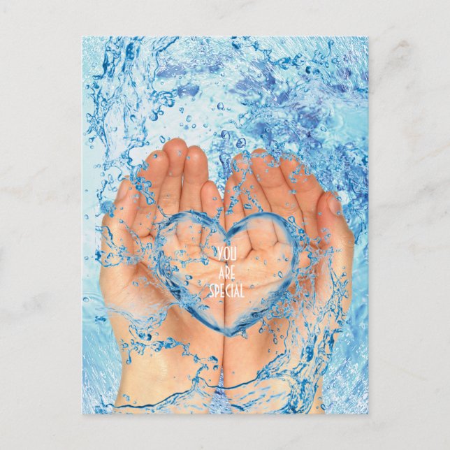 Cartão Postal Cartão-postal motivacional para amor inspiracional (Frente)