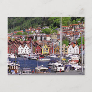 Cartão Postal Cartão-postal Mountainous Marina