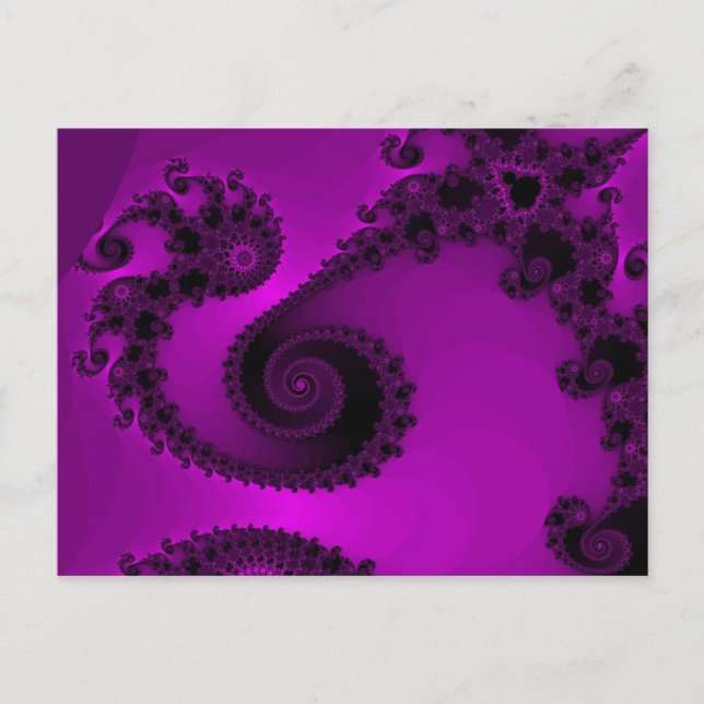 Cartão Postal Cartão-postal muito cor-de-rosa (Frente)