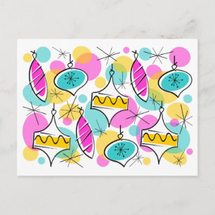 Cartão Postal Cartão-postal Multi-Árvore Retro