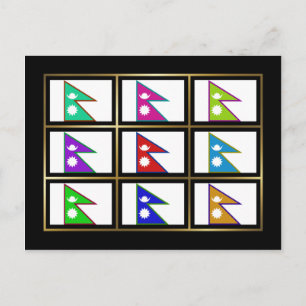 Cartão Postal Cartão-postal Multihue Nepal