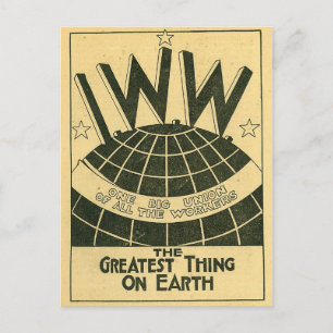 Cartão Postal Cartão-postal mundial dos trabalhadores industriai