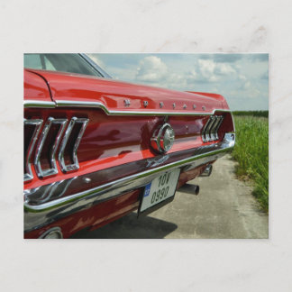 Cartão Postal Cartão-postal Mustang