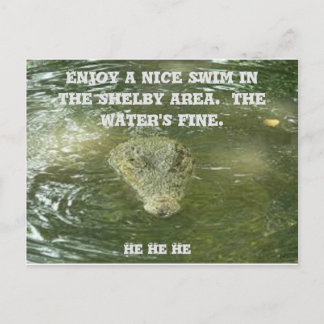 Cartão Postal Cartão-postal NC Shelby
