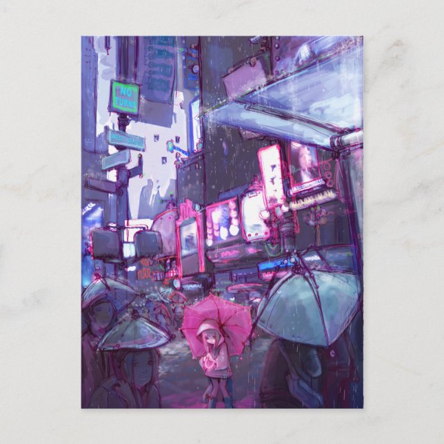 Cartão Postal Cartão-postal Neo New York (Frente)