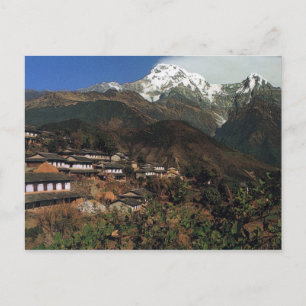 Cartão Postal Cartão-postal Nepal Annapurna - Gandrung