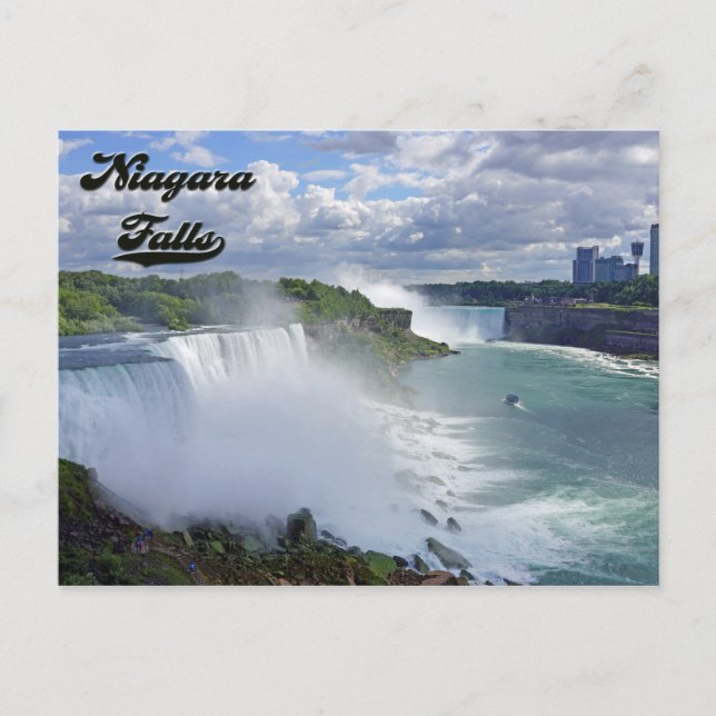 Cartão Postal Cartão-postal Niagara Falls (Frente)