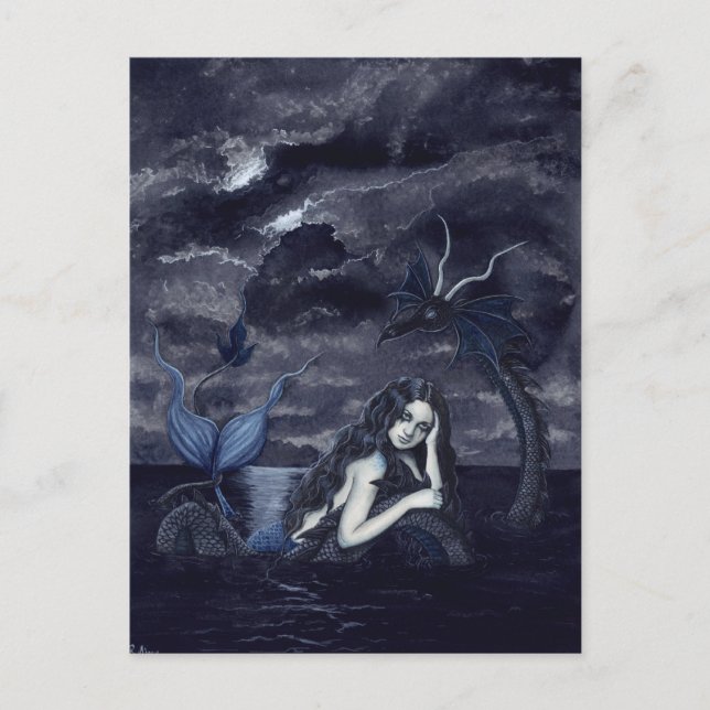 Cartão Postal Cartão-postal Noite Mais Escuro (Frente)