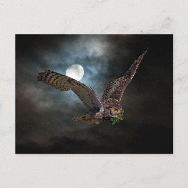 Cartão Postal Cartão-postal "Noite Silenciosa" (Frente)