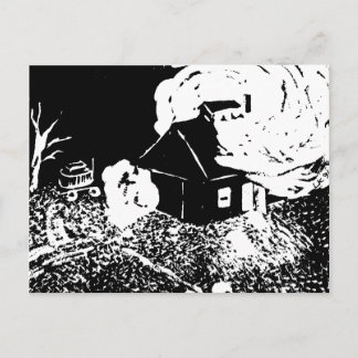 Cartão Postal Cartão-postal noturno