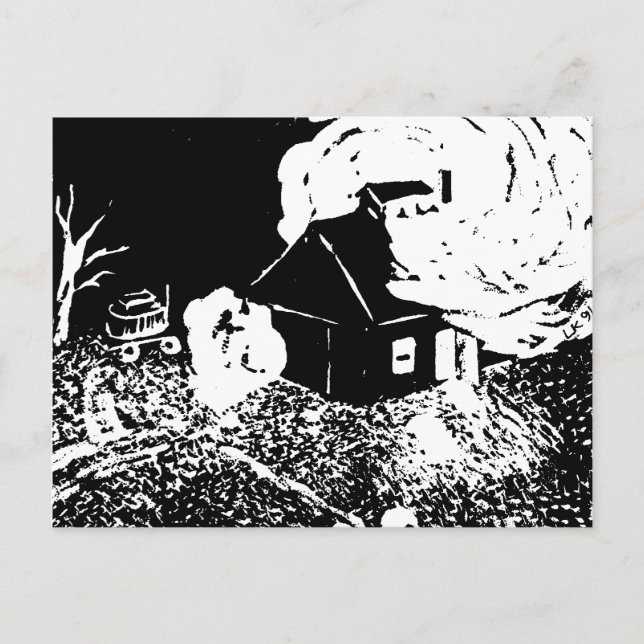 Cartão Postal Cartão-postal noturno (Frente)