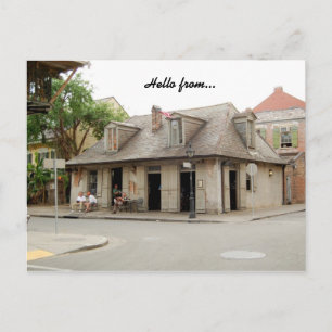 Cartão Postal Cartão-postal Nova Orleans Louisiana Bar de Lafit