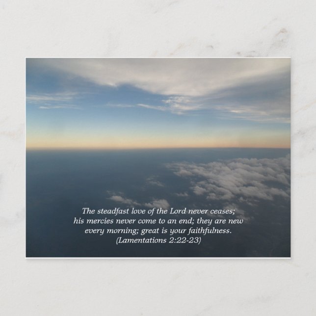 Cartão Postal Cartão-postal Novo Toda Manhã (Frente)