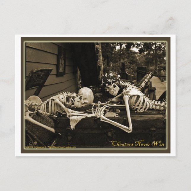 Cartão Postal Cartão-postal nunca vence (Frente)