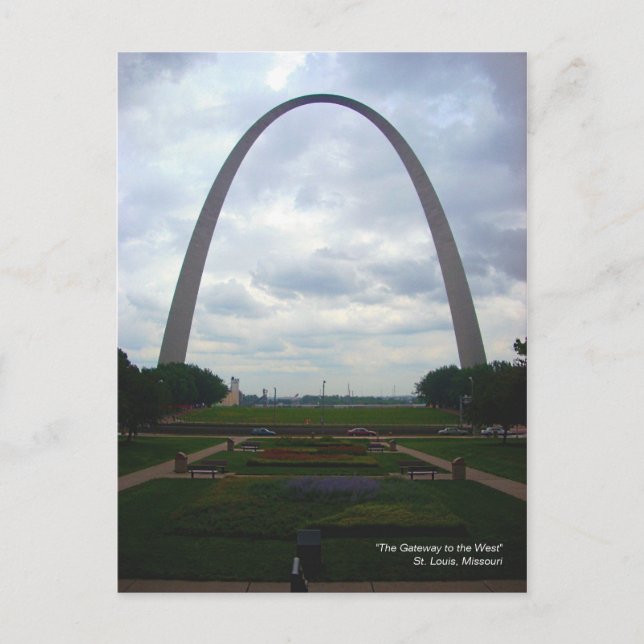 Cartão Postal Cartão-postal "O Gateway to West" (Frente)