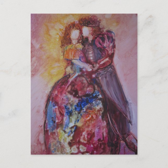 Cartão Postal Cartão-postal "O Rei e Eu" (Frente)