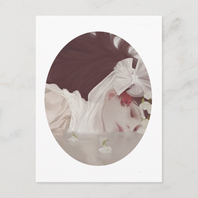 Cartão Postal Cartão-postal "O Sapo e a Princesa" (Frente)